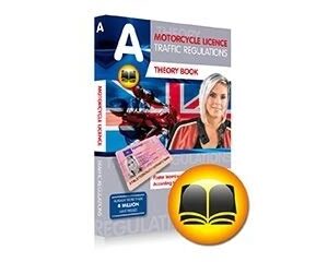 Motor Theory book Motorcycle licence A Traffic Regulations - Vekabest