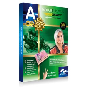 Motor Theoriepakket Online Hi-Speed XL theoriecursus 3 maanden leren en 10 uur oefenen met theorieboek Rijbewijs A - Vekabest
