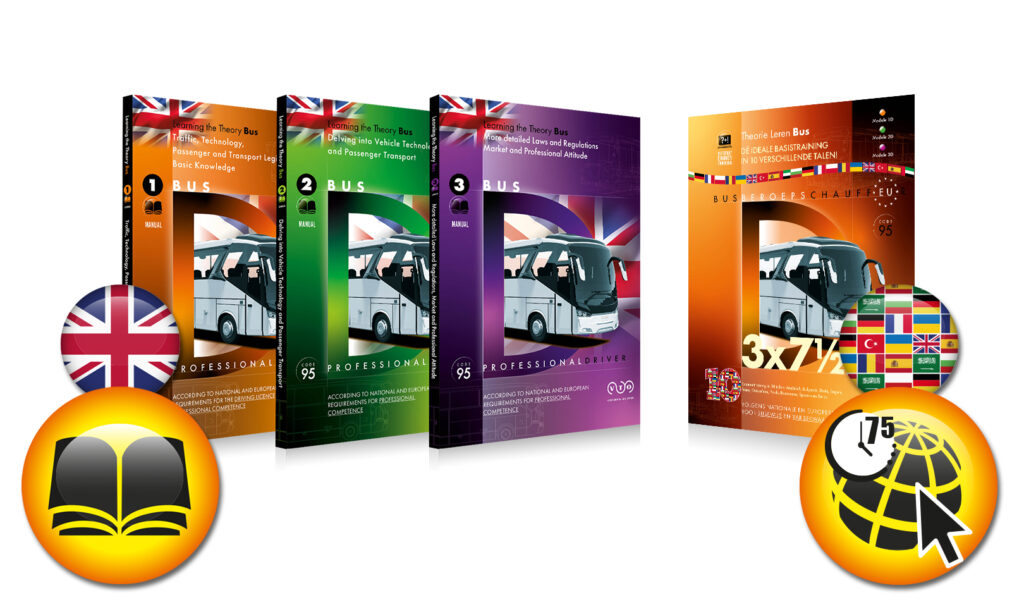 Bus Driver - Theory books set with exam training | alletheorieboeken.nl