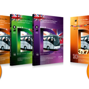 Bus Driver - Theory books set with exam training